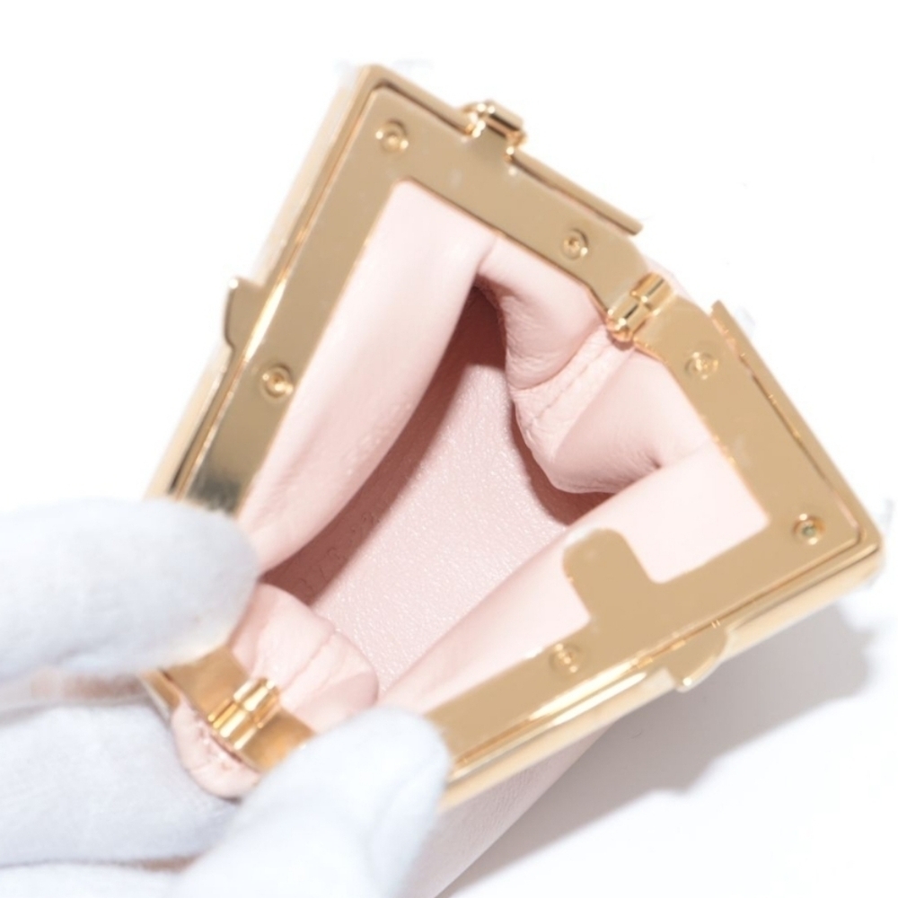 Authentic Fendi First Tortora Leather Nano Micro Charm Pouch Bag - Picture 6 of 8